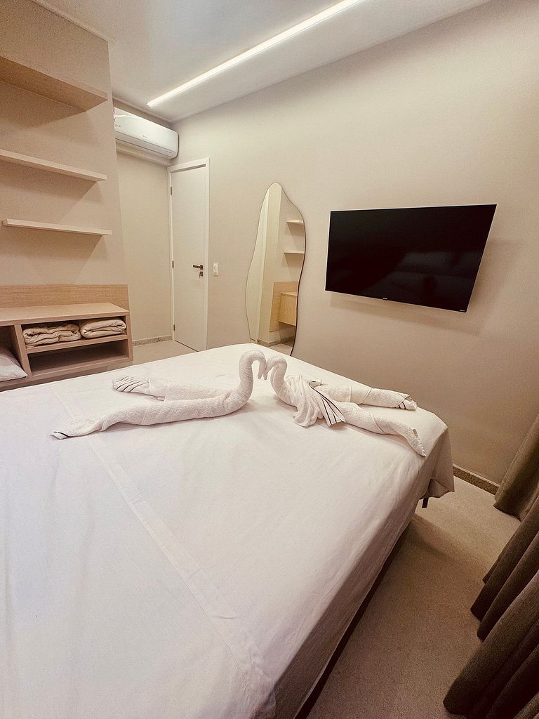 Apto Brisa em Muro Alto - Flat na Praia