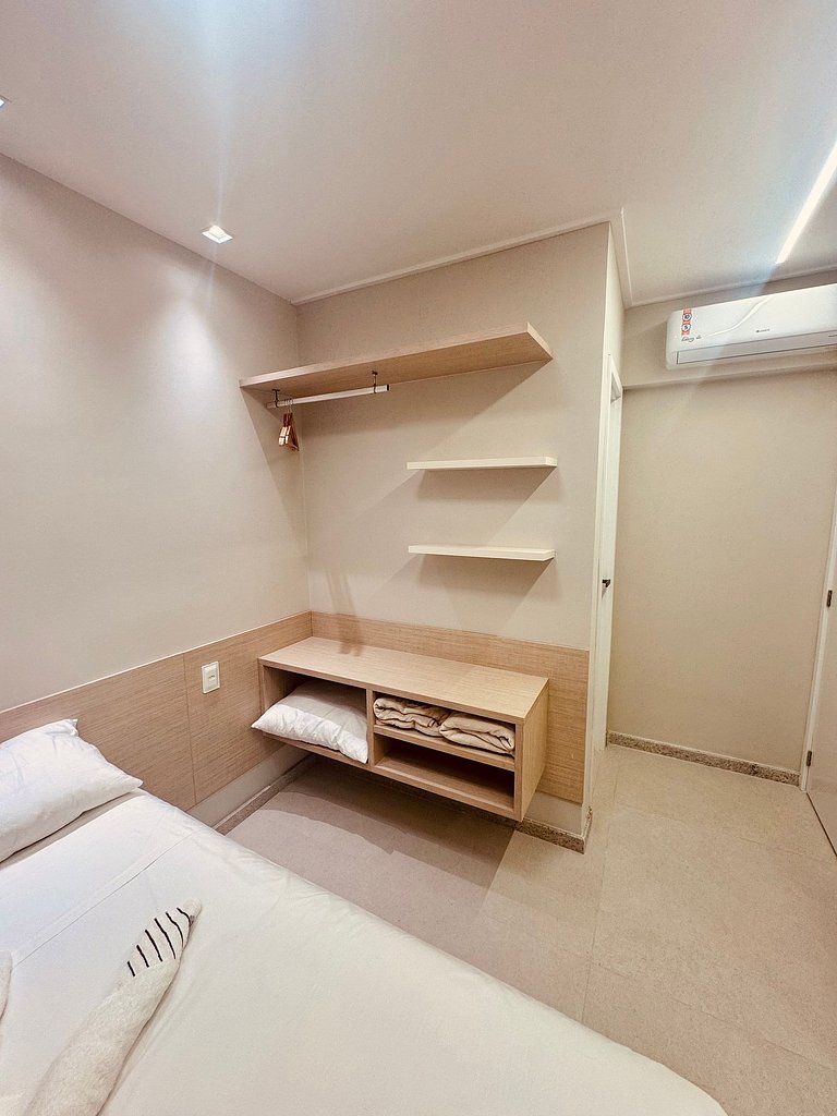 Apto Brisa em Muro Alto - Flat na Praia