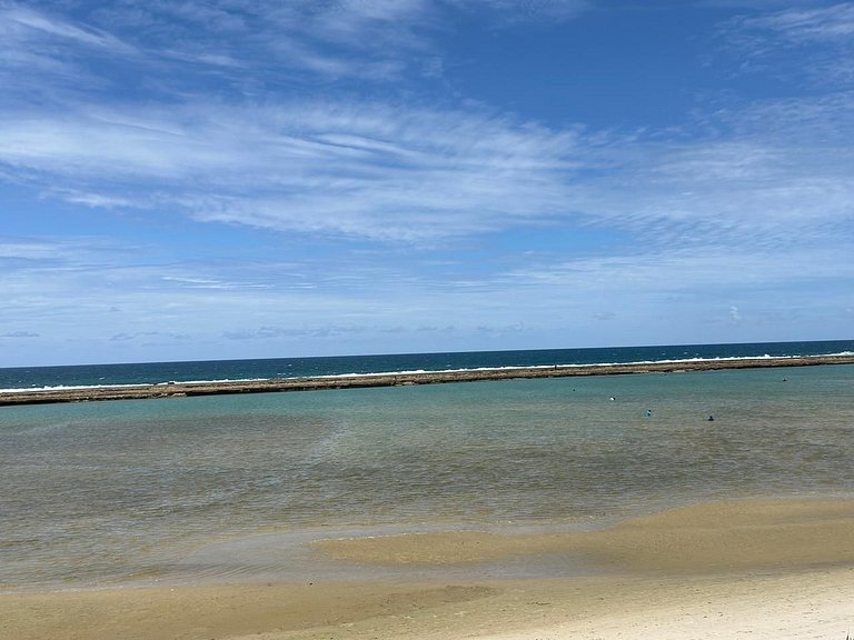 Apto Brisa em Muro Alto - Flat na Praia