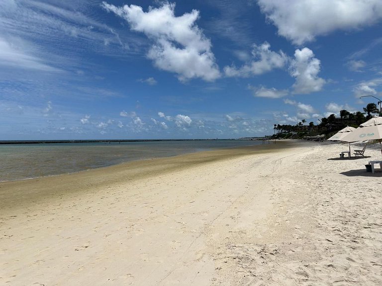Apto Brisa em Muro Alto - Flat na Praia