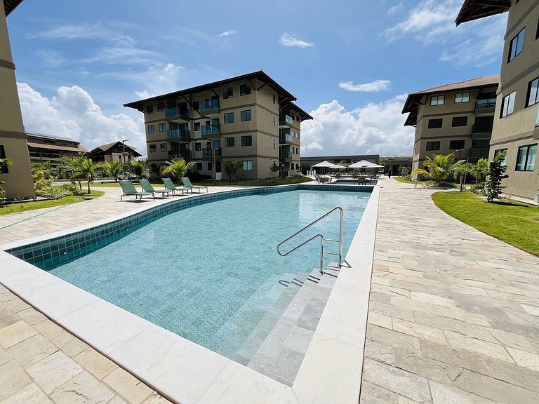Apto Brisa em Muro Alto - Flat na Praia