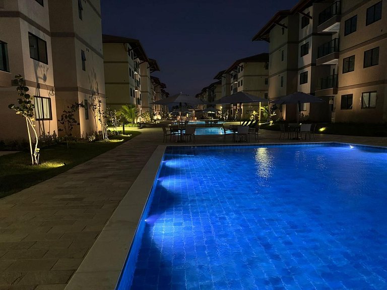 Apto Brisa em Muro Alto - Flat na Praia