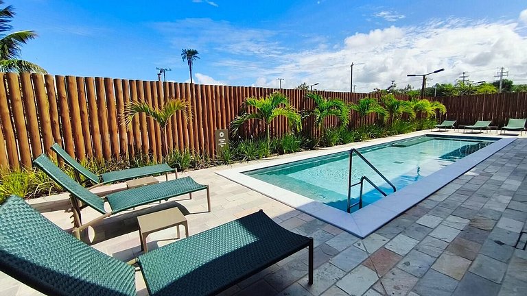 Brisa Muro Alto – Flat na Praia | Beachfront Apartment in Po