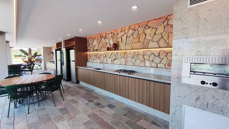 Apto Brisa em Muro Alto - Flat na Praia