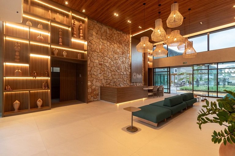 Apto Brisa em Muro Alto - Flat na Praia