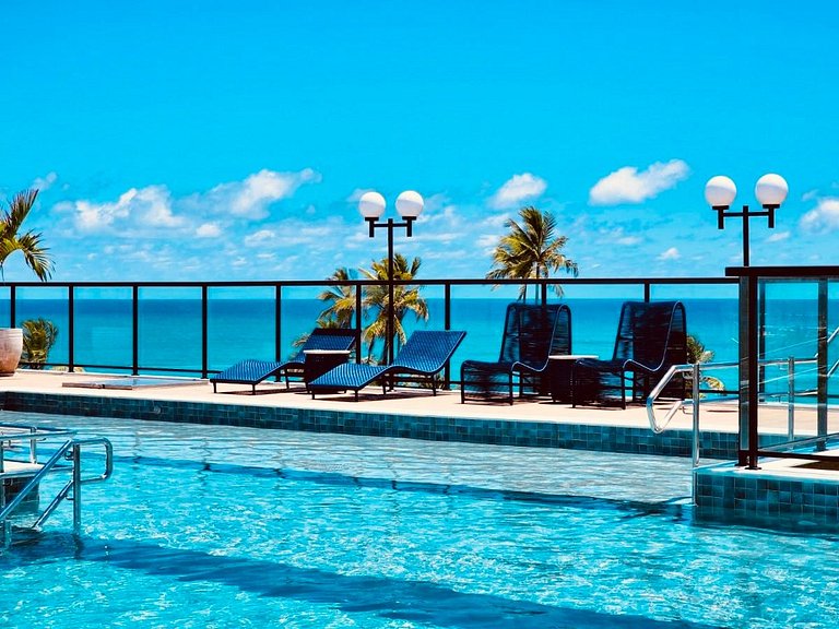 Apto Oásis em Porto de Galinhas - Flat na Praia