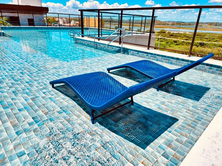 Apto Oásis em Porto de Galinhas - Flat na Praia
