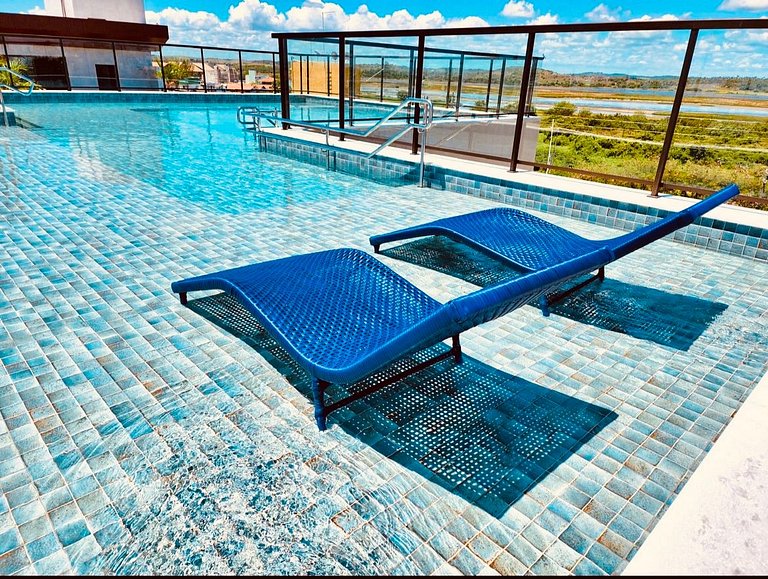 Apto Oásis em Porto de Galinhas - Flat na Praia