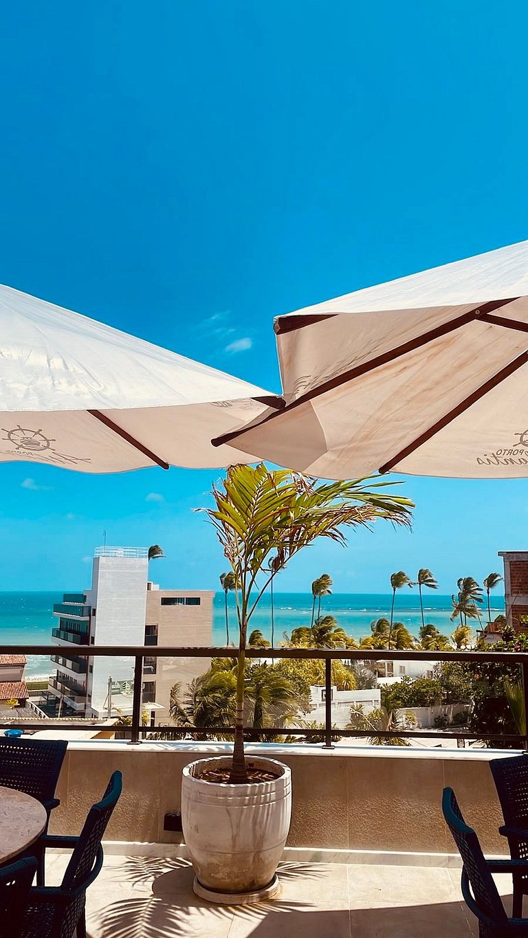 Apto Oásis em Porto de Galinhas - Flat na Praia