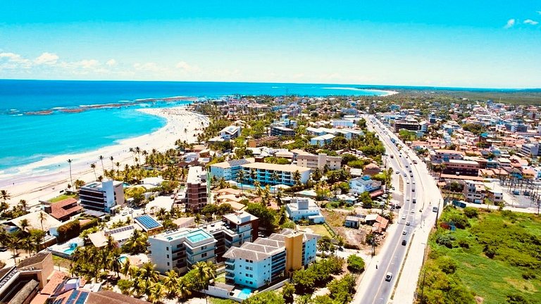 Apto Oásis em Porto de Galinhas - Flat na Praia