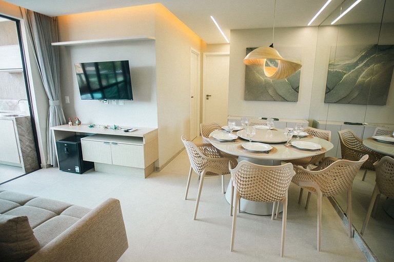 Brisa Muro Alto – Flat na Praia | Apartamento frente al mar